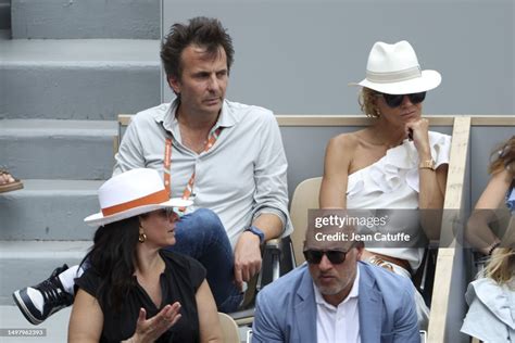 Yannick Bollore and Chloe Bouygues attend the 2023 